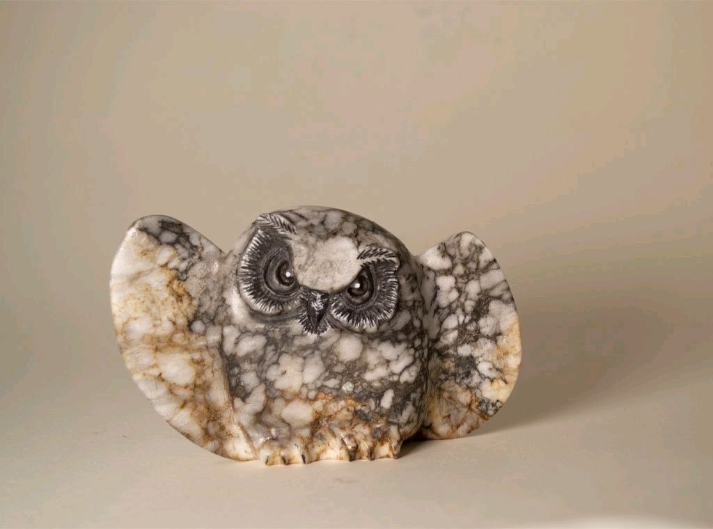 Сова. Статуэтка из натурального камня в интернет-магазине на Ярмарке ...