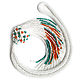 Caribbean breakfast - sautoir with a beaded brush. Necklace. Altania, beaded jewelry. My Livemaster. Фото №4
