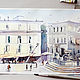 Картина Пьяцца Санта-Мария-ин-Трастевере в Риме. Картины. Дарья Парий/ художник. Ярмарка Мастеров.  Фото №4
