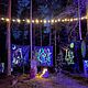 Флюрные полотна «Трилогия» Светится в UV Фестивальный Декор Баннер, Декор, Санкт-Петербург,  Фото №1