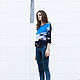 Jumper 'Top'. Sweater Jackets. BORMALISA. Online shopping on My Livemaster.  Фото №2