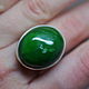 Order Ring with jade 'the Emperor'. EdGems jewerly. Livemaster. . Rings Фото №3