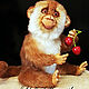 The Monkey Was Given. Stuffed Toys. julia1966. Online shopping on My Livemaster.  Фото №2