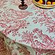 Скатерть круглая "Туаль Де Жуи" с пропиткой. Скатерти. TES`DECOR. Ярмарка Мастеров.  Фото №6