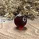 Beads ball 18mm made of natural Baltic amber red cherry. Beads1. LUXAMBER. Online shopping on My Livemaster.  Фото №2