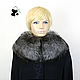 Fur detachable collar boa Fox fur. Art. TK-423. Collars. Mishan (mishan). My Livemaster. Фото №4