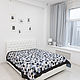 Patchwork bedspread 230 x 230 cm Black and white classic, Bedspreads, Moscow,  Фото №1