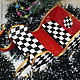 New Year's Sleigh in the style of Mackenzie Childs. Interior elements. beautifulcrafts. My Livemaster. Фото №6