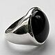Ring with black tourmaline 'Gabriella'. Rings. masterskai. My Livemaster. Фото №6