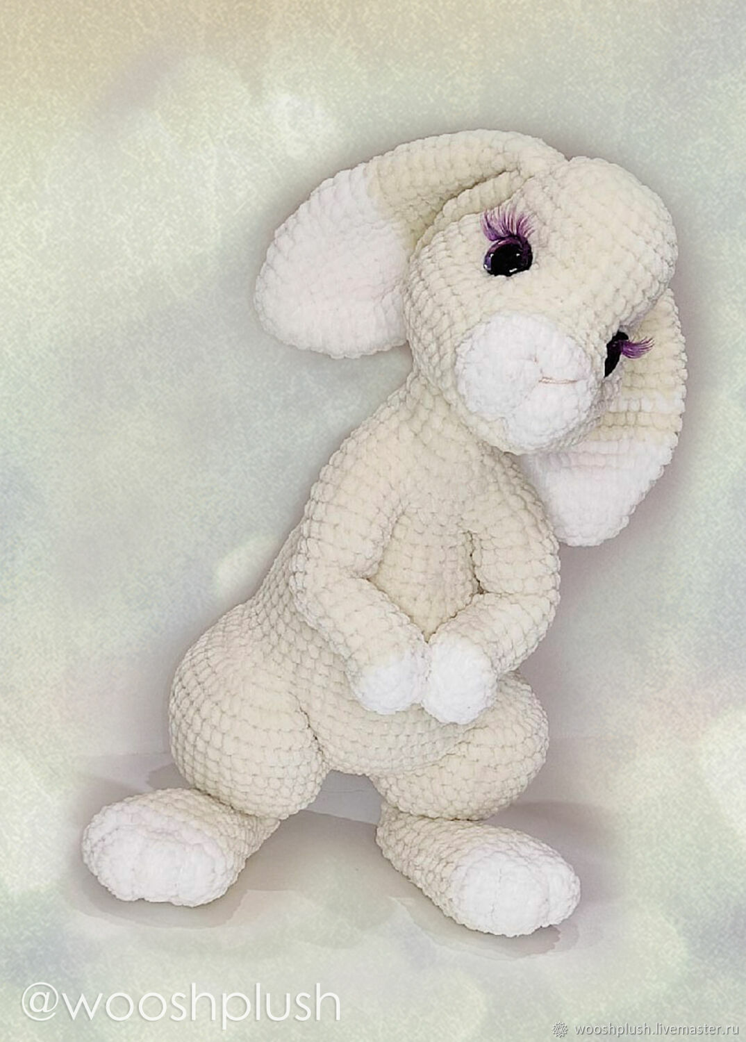 Кролик/Зайчишка-символ 2023 года, Мягкие игрушки, Тобольск,  Фото №1
