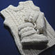 Children's knitted set of accessories. Childrens vest. Warm Yarn. My Livemaster. Фото №6