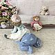 Винтаж: Девочка с игрушкой Льядро LLadro. Статуэтки винтажные. Викторианская Роза. Ярмарка Мастеров.  Фото №5