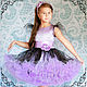 Dress: Dress 'Purple splatter' Art.252, Childrens Dress, Nizhny Novgorod,  Фото №1
