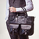 Кожаная деловая сумка, Классическая сумка, Санкт-Петербург,  Фото №1