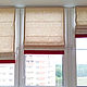 Roman blinds on the loggia. Roman and roller blinds. Designer-Mart (designer-mart). My Livemaster. Фото №5