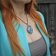 Кулон с кварцем wire wrap. Кулон. Selena Di украшения wire wrap. Интернет-магазин Ярмарка Мастеров.  Фото №2