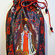 Cloth bag for Tarot Santa Muerte — Santa Muerte Tarot. Ritual attributes. 'Shambala' Tatyana Allyurova. My Livemaster. Фото №5