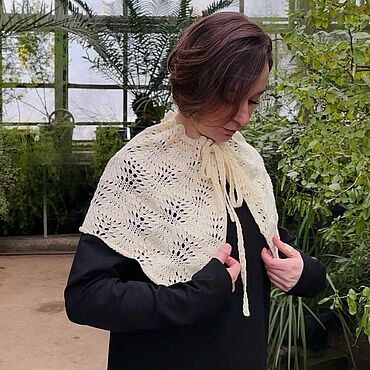 Аксессуары ручной работы. Ярмарка Мастеров - ручная работа Воротник - пелерина. Handmade.