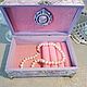 Jewelry Box Lavender Heart. Jewelry storage. Dekupaj from Elen Kor. My Livemaster. Фото №6