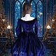 Бархатное платье " Графиня" со съёмным воротником. Платья. Lady_dress. Ярмарка Мастеров.  Фото №9