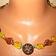 Amber necklace Yarilo - natural amber, Necklace, Moscow,  Фото №1