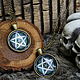 Necklace 'Pentagram'. Pendants. merlin-hat (Merlin-hat). My Livemaster. Фото №4