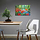 Painting 'Poppies' 50h70 cm. Pictures. Zhaldak Eduard paintings. My Livemaster. Фото №6