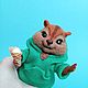 The Chipmunk Theodore, Felted Toy, Miass,  Фото №1