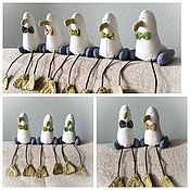 Сувениры и подарки handmade. Livemaster - original item Funny seagulls. Handmade.