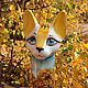 Autumn Cat: author's painting, Figurines, Moscow,  Фото №1