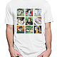 Cotton T-shirt ' Cat Art', T-shirts and undershirts for men, Moscow,  Фото №1
