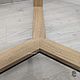 Заказать Подстолье лофт из металла и массива дуба. Akutrau Woodworking. Ярмарка Мастеров. . Фурнитура для мебели Фото №3