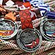 Медаль Эльбрус 5'642 (Для сильных духом!) - красный. Медали. Mountain Medals / Медали Гор. Интернет-магазин Ярмарка Мастеров.  Фото №2