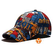 Аксессуары handmade. Livemaster - original item Just do it full print baseball cap. Handmade.