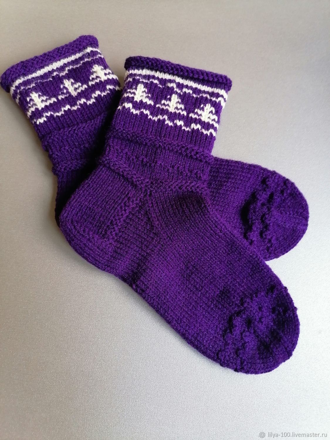 Как сделать новогодние носки для подарков своими руками + мастер-класс