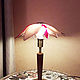 Lámpara de cristal de lirio, fusión. Table lamps. ArtSmiL home decor (Anna). Интернет-магазин Ярмарка Мастеров.  Фото №2
