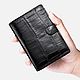 Wallet made of genuine crocodile leather, in black!. Wallets. SHOES&BAGS. Online shopping on My Livemaster.  Фото №2
