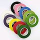 Tape adhesive paper in a roll, different colors, Taiwan, ,12mm na30m, Materials for floristry, Izhevsk,  Фото №1