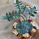 Brooch made of leather, this boho Tagetes - Barhatets. Brooches. LIUDMILA SKRYDLOVA (flower glade). My Livemaster. Фото №6