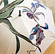 Paraguas pintado a mano orquídea, paraguas pintado a mano, Umbrellas, St. Petersburg,  Фото №1