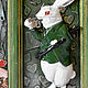 The box-the book 'White rabbit'. Box. Decoupage. My Livemaster. Фото №6
