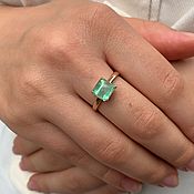 Продано! 18.Кольцо с турмалином полихромным 2.37 ct