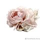 Brooch flower fabric chiffon rose ' Fading'. Brooches. fioridellavita. My Livemaster. Фото №5