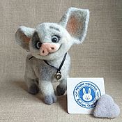 Куклы и игрушки handmade. Livemaster - original item Pig))). Handmade.