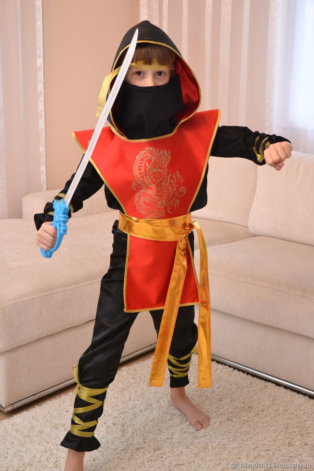 Детский карнавальный костюм Самурай