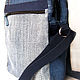 Tablet Bag Casual Sports Denim Messenger Bag. Tablet bag. Denimhandmade.Olga. Online shopping on My Livemaster.  Фото №2
