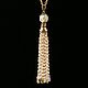 Колье-цепь с подвеской из хрусталя, кунцита, корунда K–4141. Колье. BoGemma Jewelry. Интернет-магазин Ярмарка Мастеров.  Фото №2
