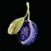 Украшения handmade. Livemaster - original item Brooch pin Sugar plum. Handmade.