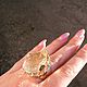 Золотое кольцо с камнем "волос Венеры", Кольца, Краснодар,  Фото №1