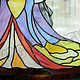 Order Stained glass table lamp, interior lamp "Geisha". V&G fantasy. Livemaster. . Table lamps Фото №3